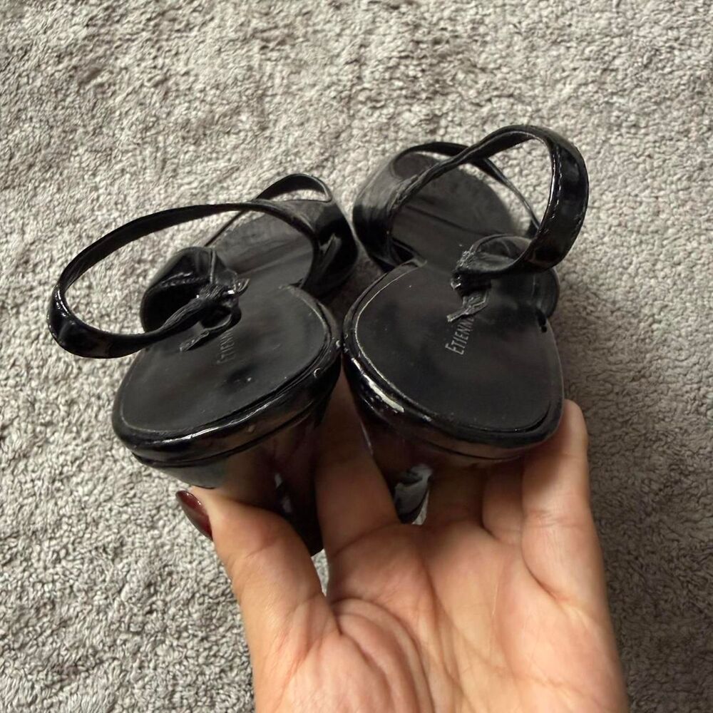 Etienne Aigner Black slingback heels - Picture 7 of 8